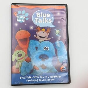 Nick Jr Blue's Clues Blue Talks DVD Purple Nickelodeon Kids Episodes